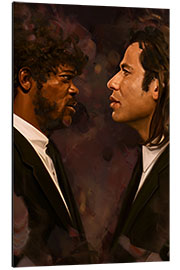 Alubild Pulp Fiction, Vincent Vega, Jules Winnfield