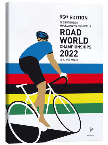 Canvas print Cycling world championships 2022