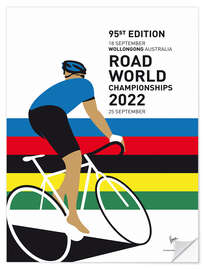 Vinilo para la pared Cycling world championships 2022