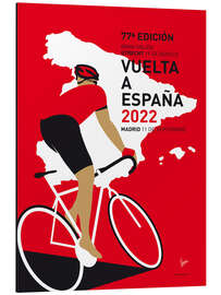 Tableau en aluminium Cycling Spain 2022