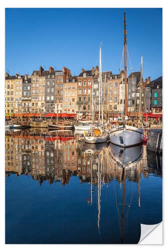 Wall sticker Honfleur Harbor, Normandy