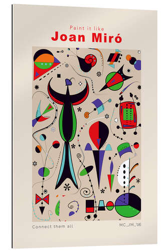 Gallery print Joan Miró - Connect them all