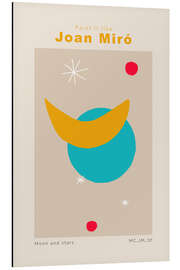 Magnettafel Joan Miró - Moon and stars