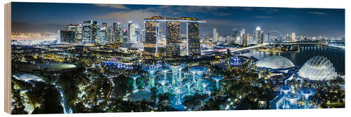 Trebilde Singapore at night