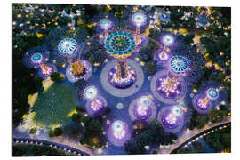 Magnettafel Superbäume von Singapur