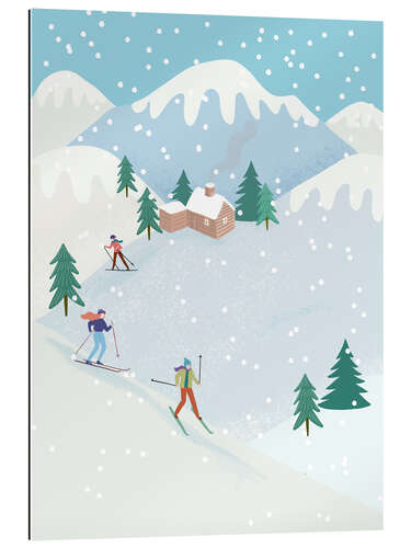 Gallery print Nordic Skiing