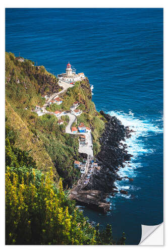 Vinilo para la pared Lighthouse in the Azores