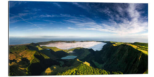 Gallery print Caldera Sete Cidades on the Azores island of Sao Miguel