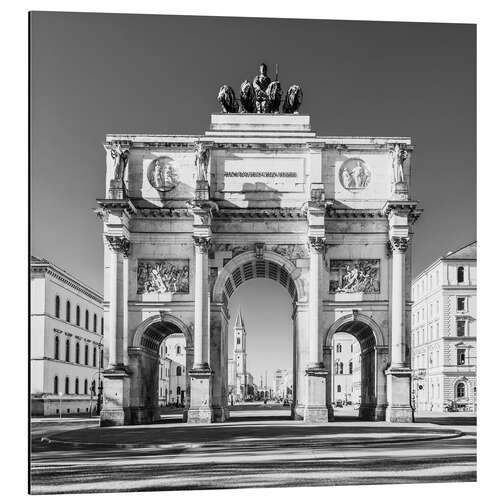 Alubild Siegestor in München