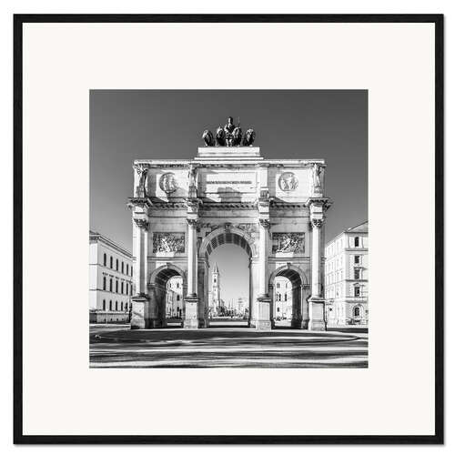 Framed art print Siegestor in Munich