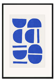 Gerahmter Kunstdruck Sculptural 1