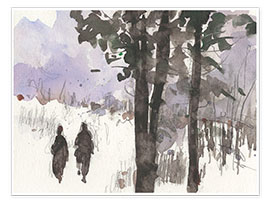 Tableau  Woodland Sketch I - Samuel Dixon