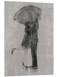 Foam board print Rain Romance I