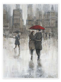 Plakat Rain in the City II