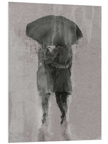 Foam board print Rain Romance III