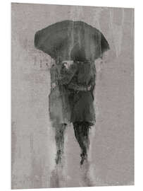 Foam board print Rain Romance III