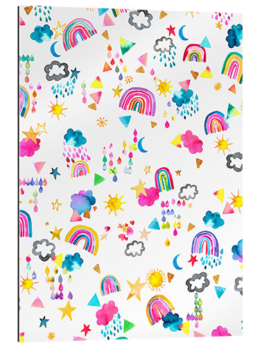 Galleriprint Rainbows Clouds