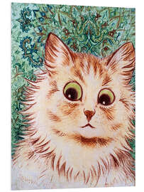 Foam board print Kaleidoscope Cats II