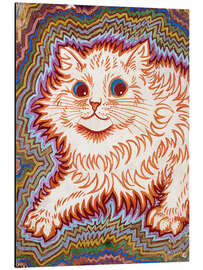 Magnettafel Kaleidoskop-Katzen III