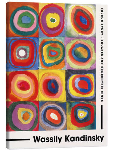 Canvas-taulu Kandinsky - Colour Study