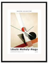Gerahmter Kunstdruck Composition A XXI, 1925