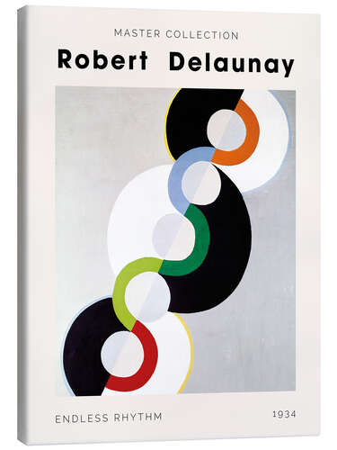 Tableau sur toile Delaunay - Endless Rhythm