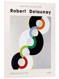 Foam board print Delaunay - Endless Rhythm