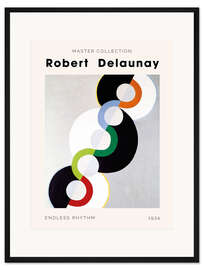 Gerahmter Kunstdruck Delaunay - Endless Rhythm
