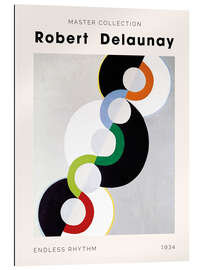 Quadro em plexi-alumínio Delaunay - Endless Rhythm