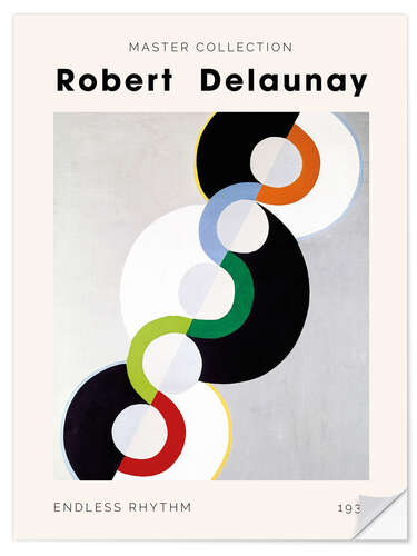 Sticker mural Delaunay - Endless Rhythm