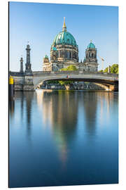 Tableau en aluminium Berlin Cathedral on Museum Island