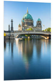 Foam board print Berlin Cathedral on Museum Island