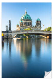 Selvklebende plakat Berlin Cathedral on Museum Island