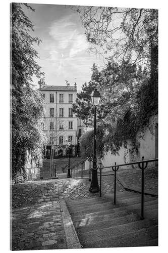 Quadro em acrílico Montmarte Paris