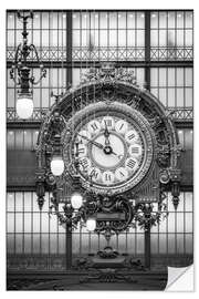 Wall sticker Big clock in the Musée d'Orsay in Paris