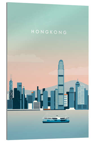 Gallery print Hong Kong illustration