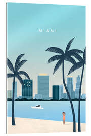 Gallery print Miami Illustration