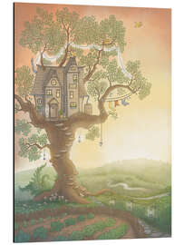 Magnettafel Baumhaus