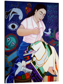 Magnettafel Violeta Parra verkörpert das Leben