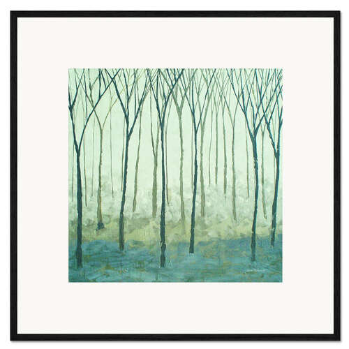 Gerahmter Kunstdruck Samtener Wald