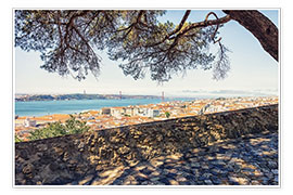 Poster  Lisbon View - Manjik Pictures
