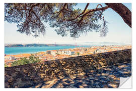 Vinilo para la pared Lisbon View