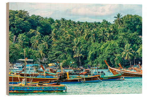 Tableau en bois Rawai