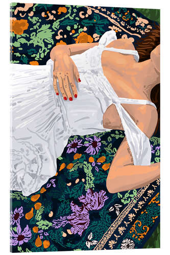 Acrylic print Moroccan Carpet