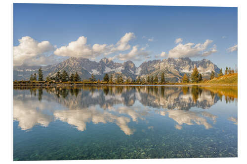 Foam board print Wilder Kaiser in Tyrol