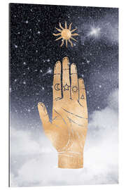 Cuadro de plexi-alu Hand and sun