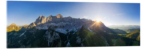 Akrylglastavla Dachtstein massif at sunrise