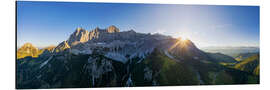 Alumiinitaulu Dachtstein massif at sunrise