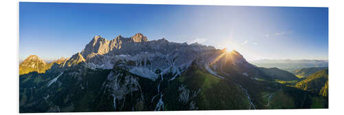 Stampa su PVC Dachtstein massif at sunrise