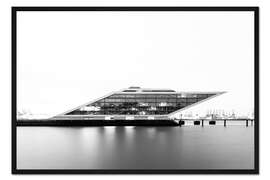 Gerahmter Kunstdruck Dockland Hamburg